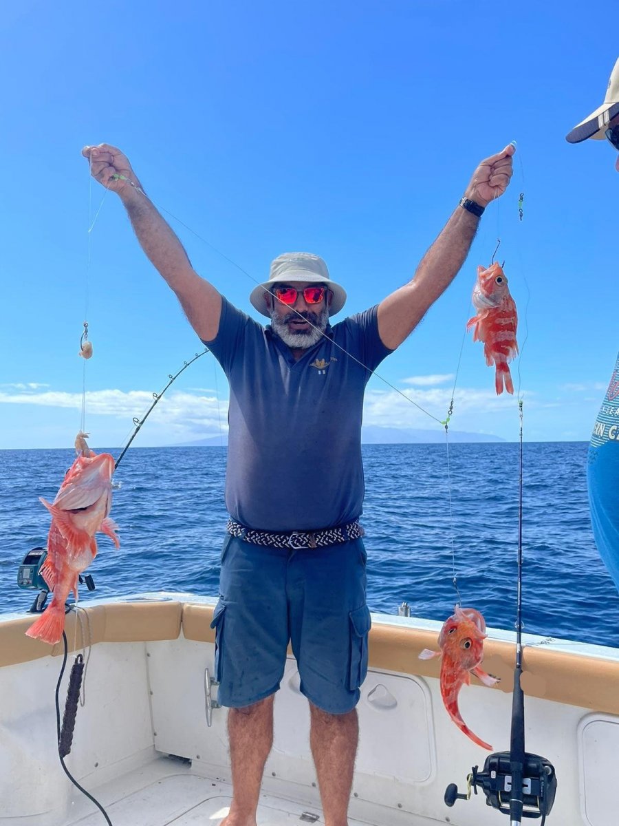 Sport fishing in Tenerife south: sea fishing activity