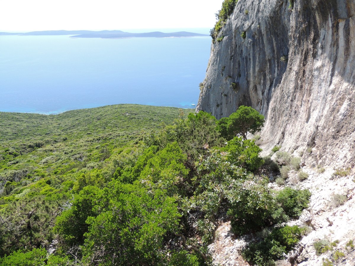 Die Berge und die Küste Kroatiens