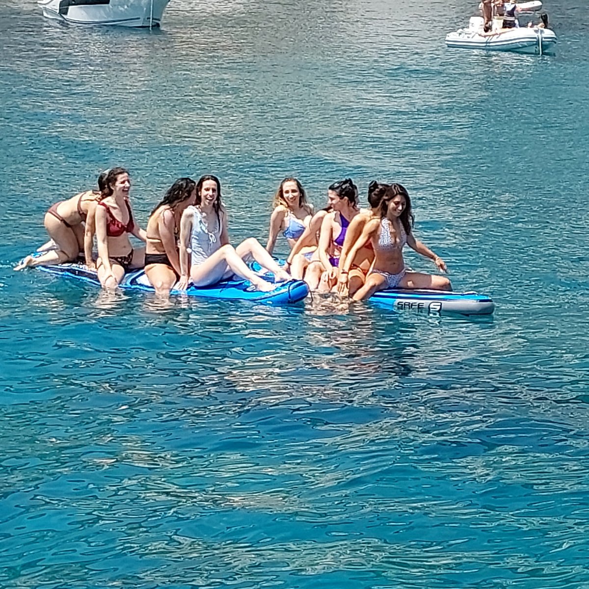 Ponza Island by boat