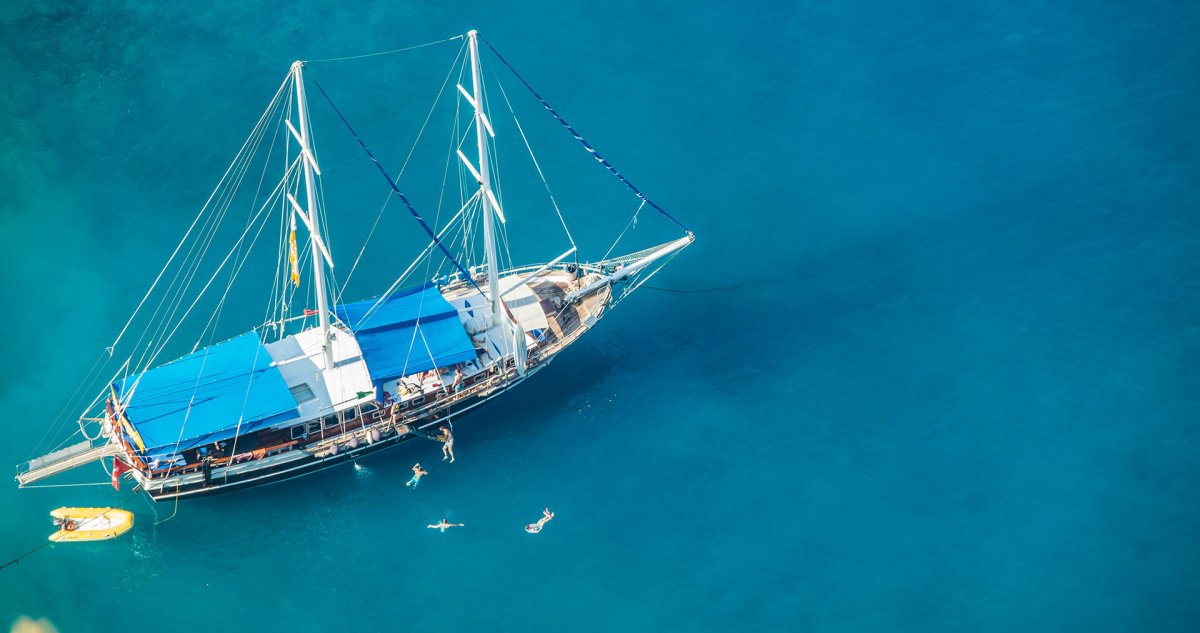 Viaje en yate de lujo desde Bodrum