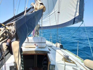 Sail on a sailboat from Cadiz to Malaga