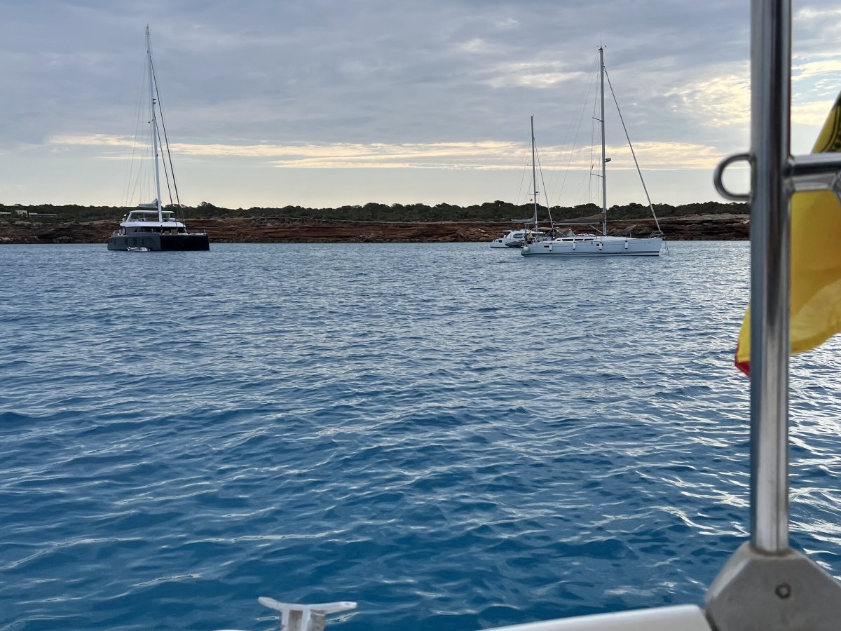 Enjoying a day of catamaran sailing in Torrevieja and La Manga