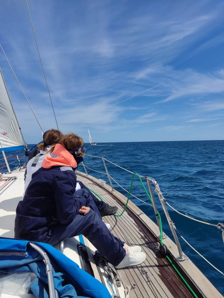 Ruta de la Sal Regatta at sea