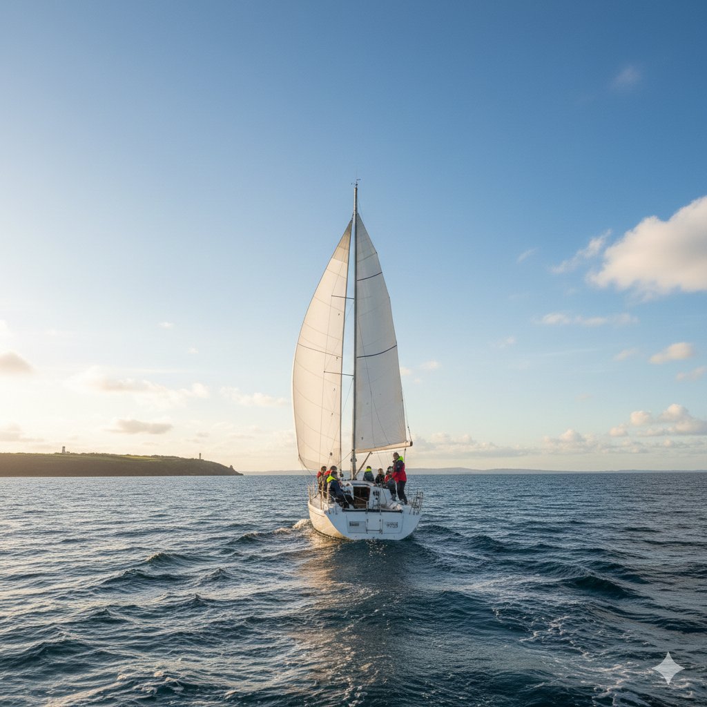 Battesimo della vela e avventura (8h) a Palma di Mallorca, emozionante esperienza in barca
