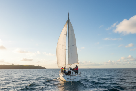 Bautismo de Vela y Aventura (8h) en Palma de Mallorca