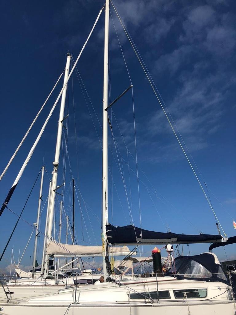 Leuchtturm in den Fischerdörfern der Ría de Arousa