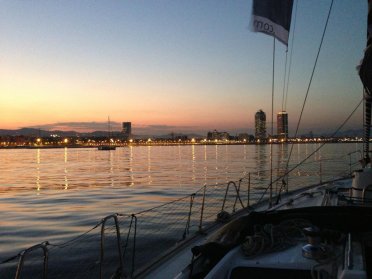 Enjoy Barcelona and its sunset from the sea on a 2-hour getaway