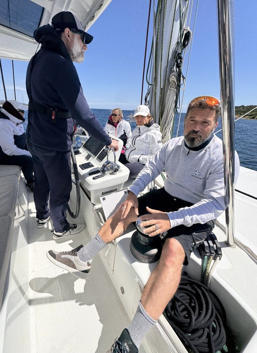 Luxury boats in Maddalena Park, sea navigation experience