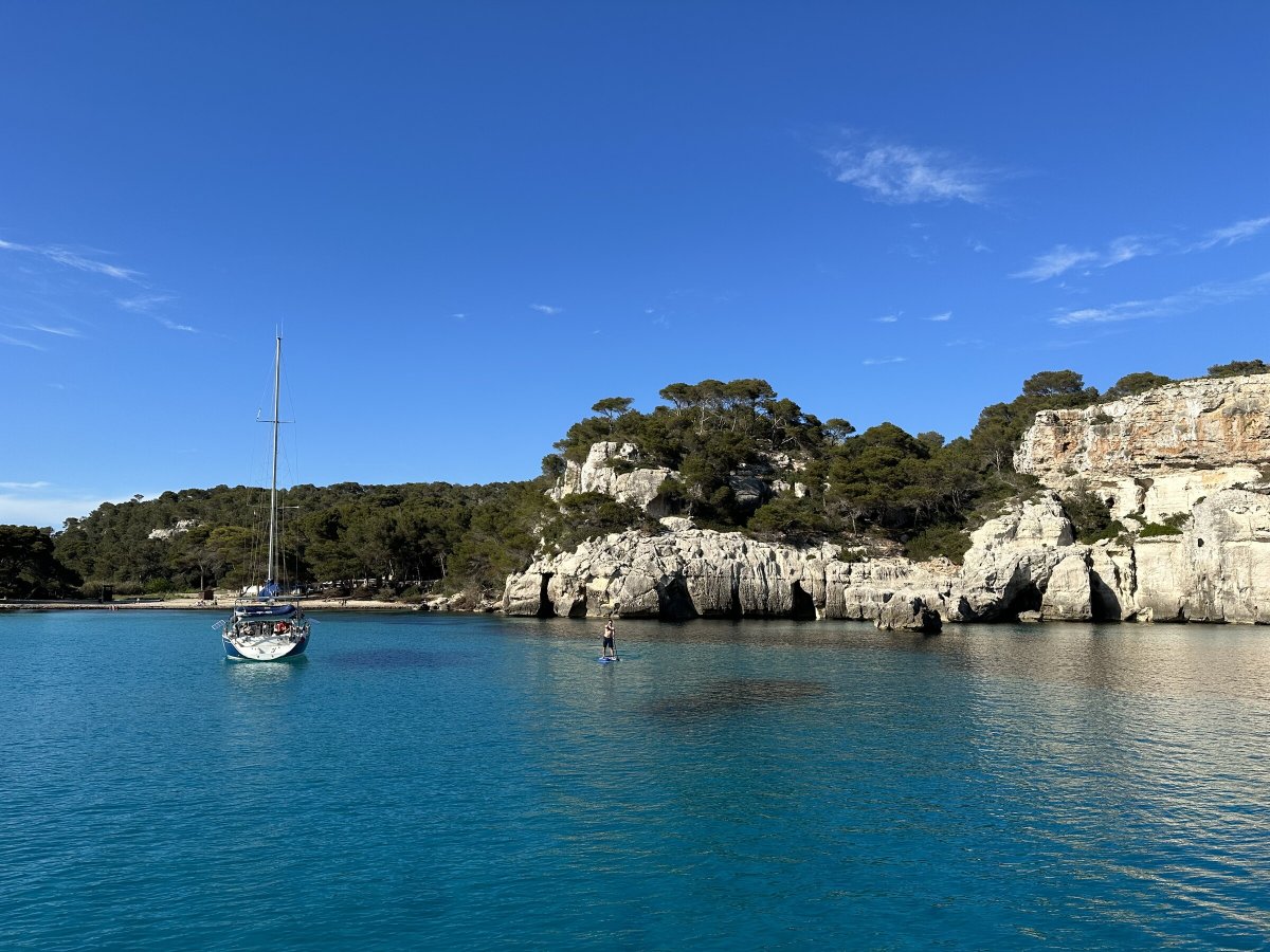 Una settimana di avventure in mare a Minorca