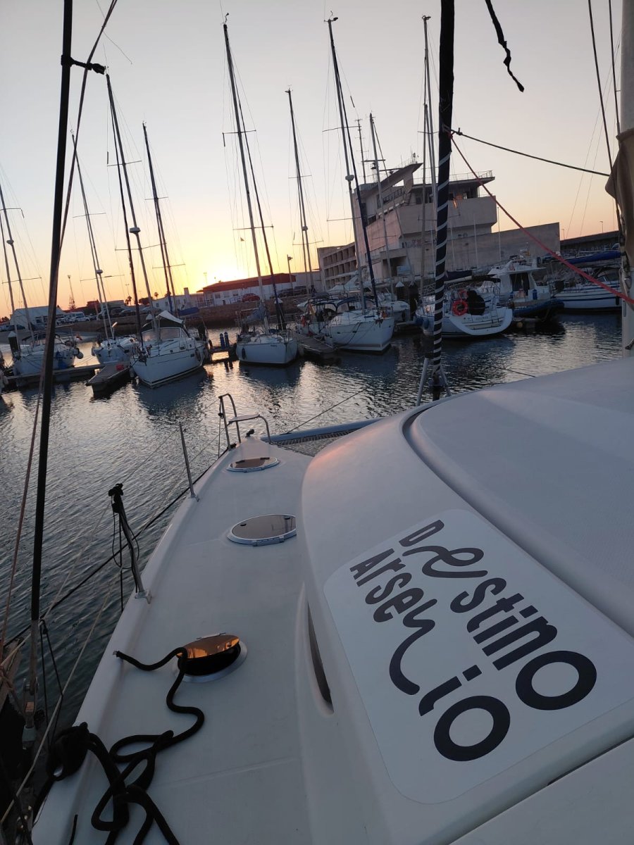 Navigation boats in southern Spain
