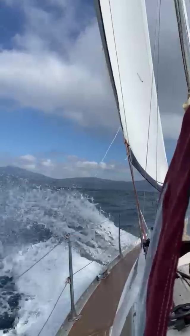 Godendo della vista dal mare