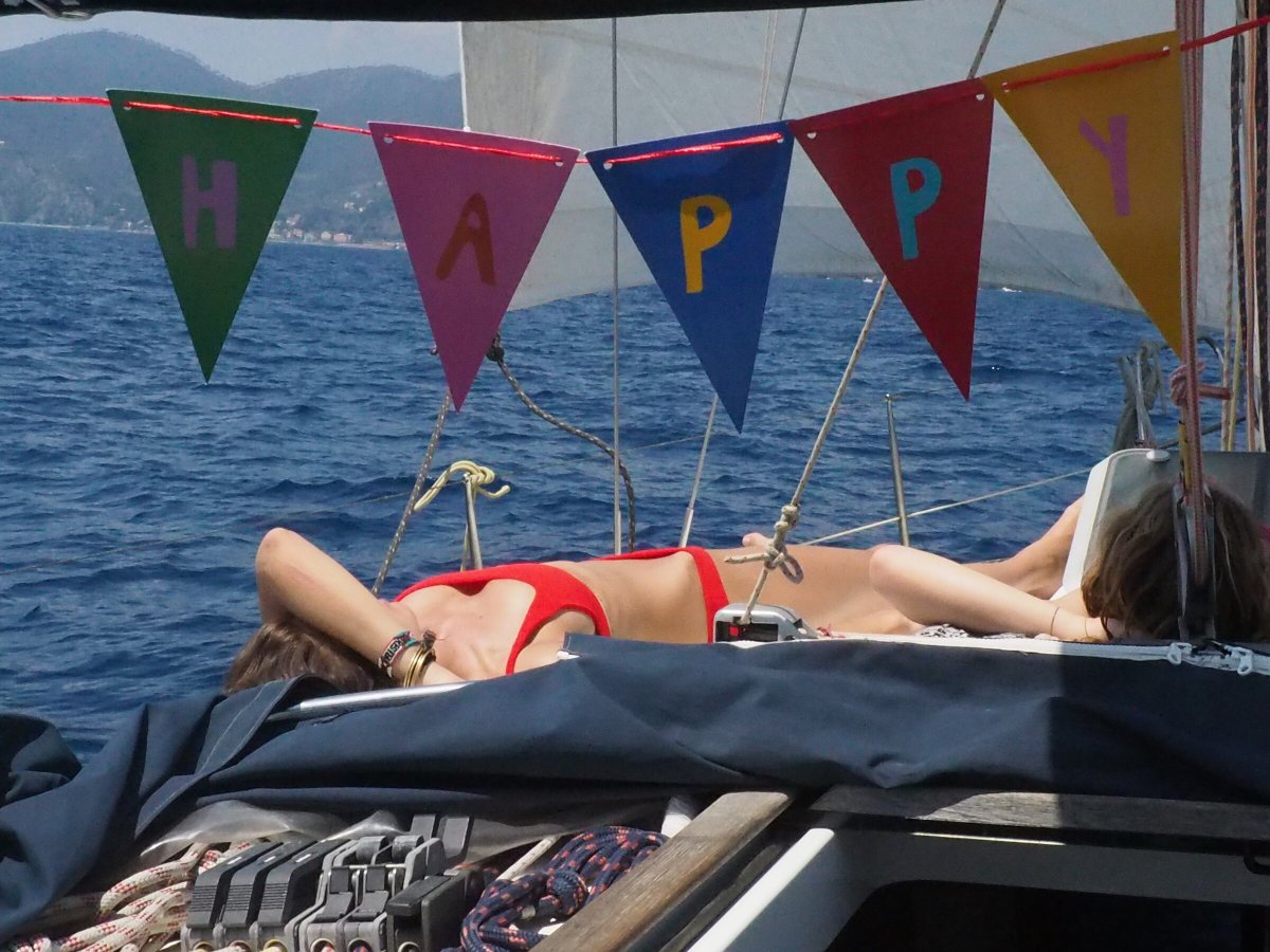 Imparare la navigazione al mare