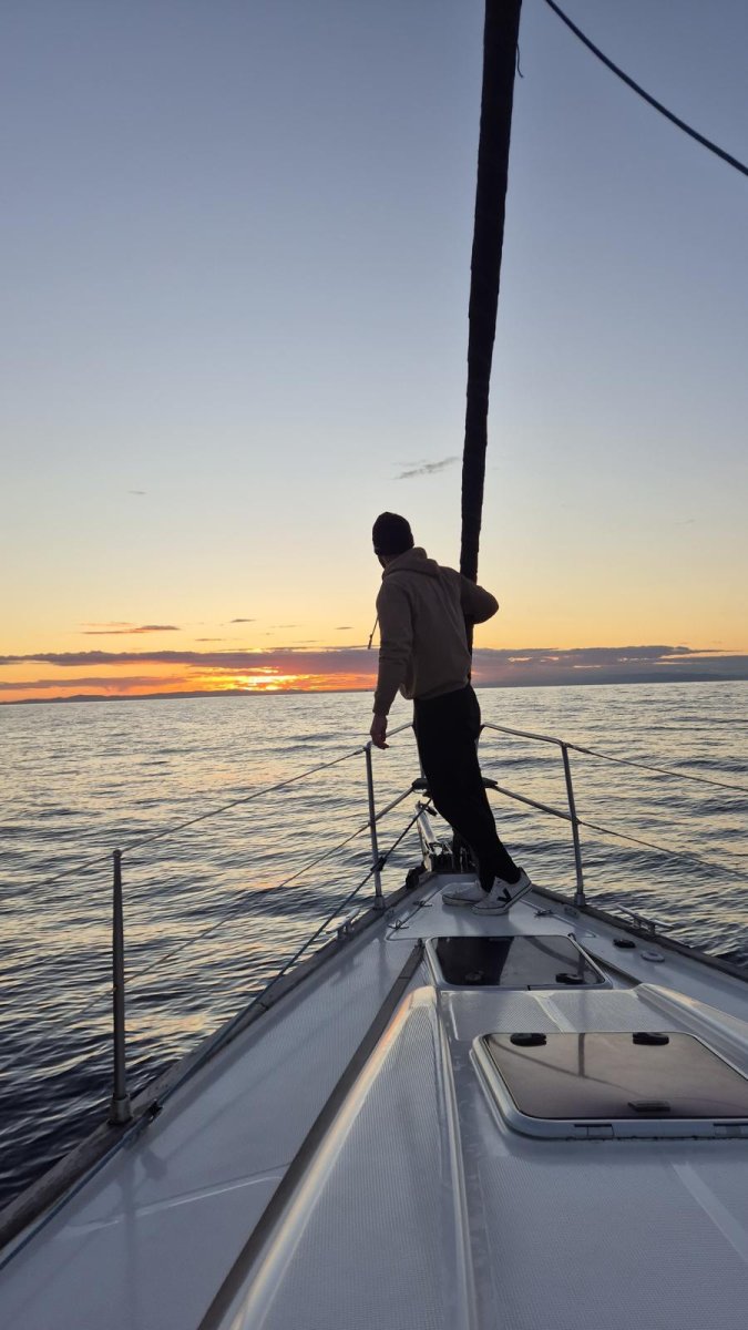 Navigationskurs auf hoher See