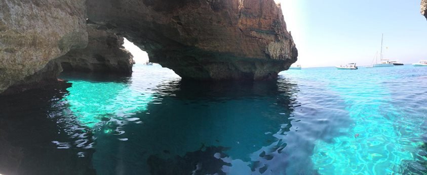 Giornata al mare nella bellissima Cala Saona a Formentera