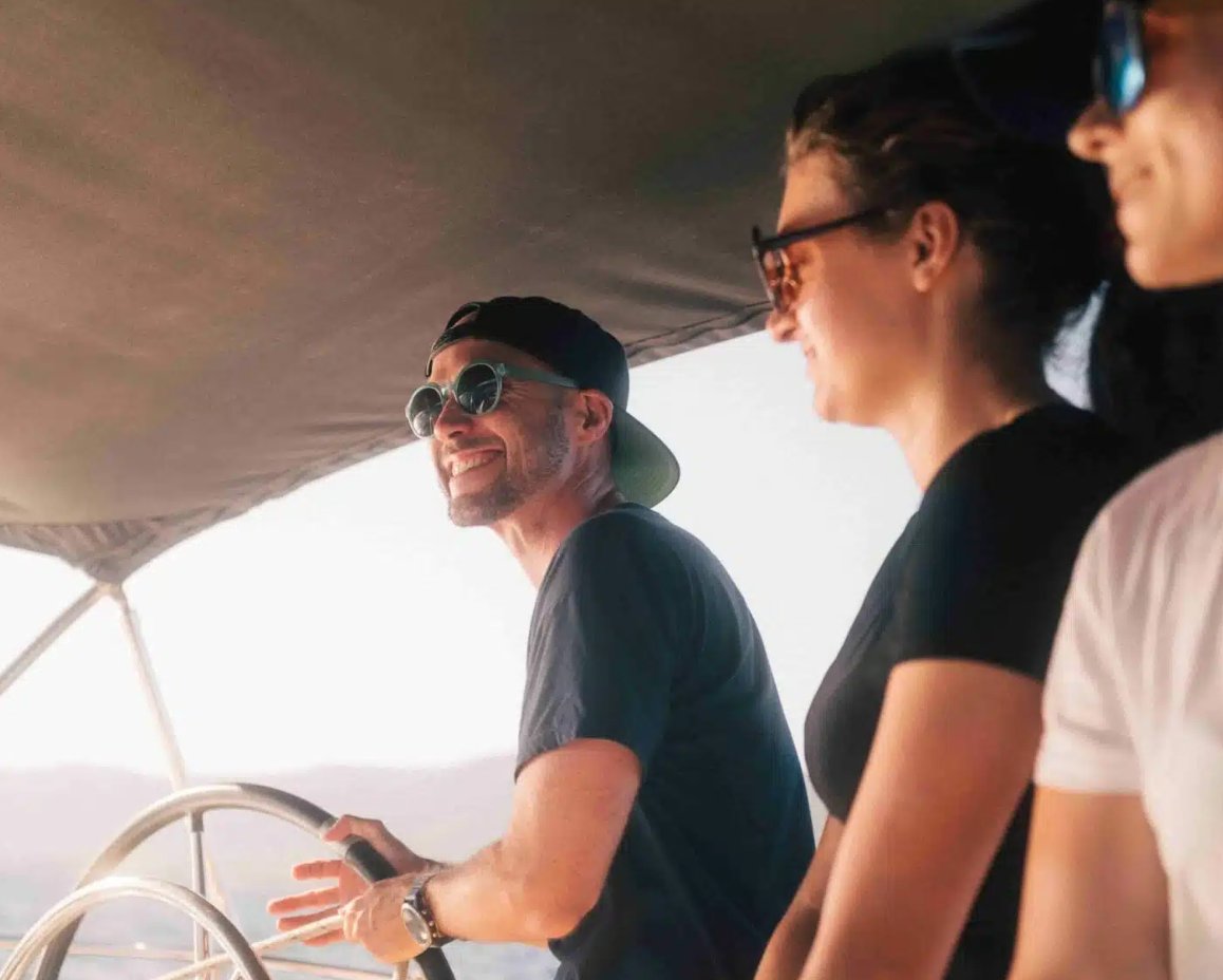 Katamaran segeln lernen im Adriaküste