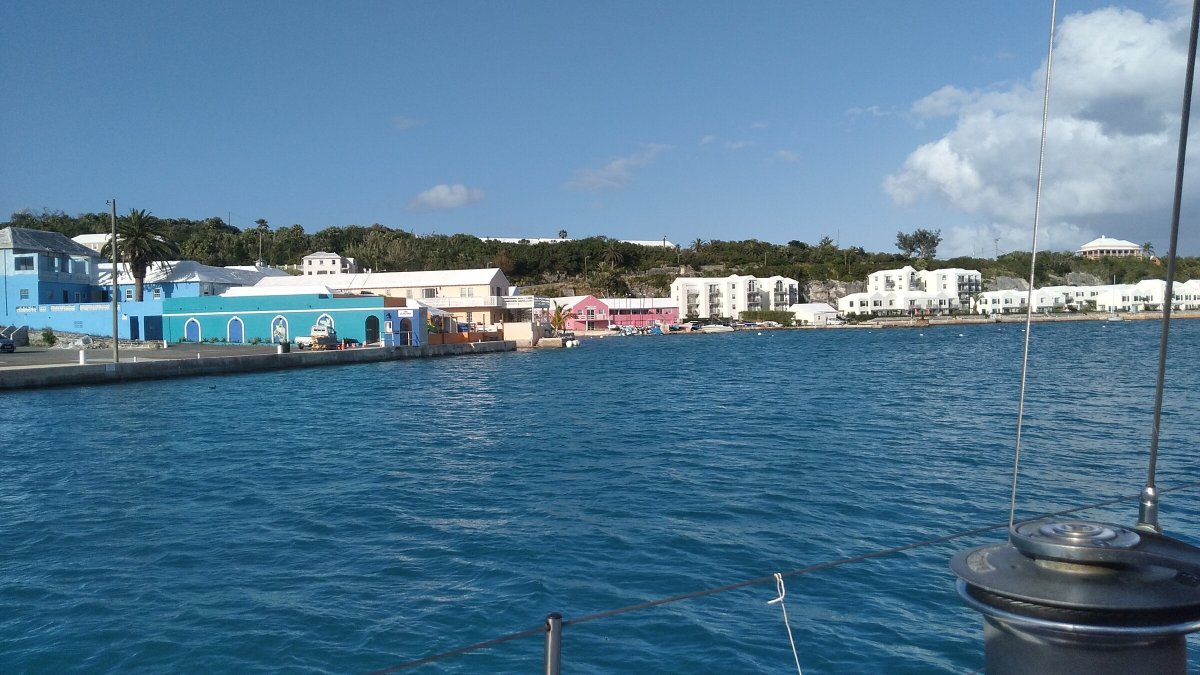 Schiffsreise von Bermuda über den Atlantik zu den Azoren