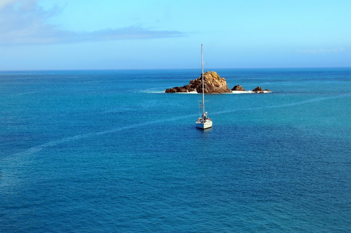 Ein Blick auf die Insel St. Mary's