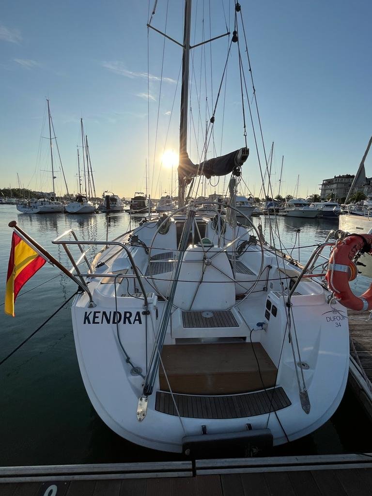 Sailing on the Bay of Biscay