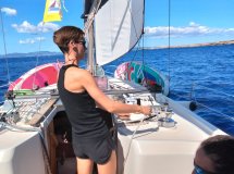 Boat trip in the Mediterranean