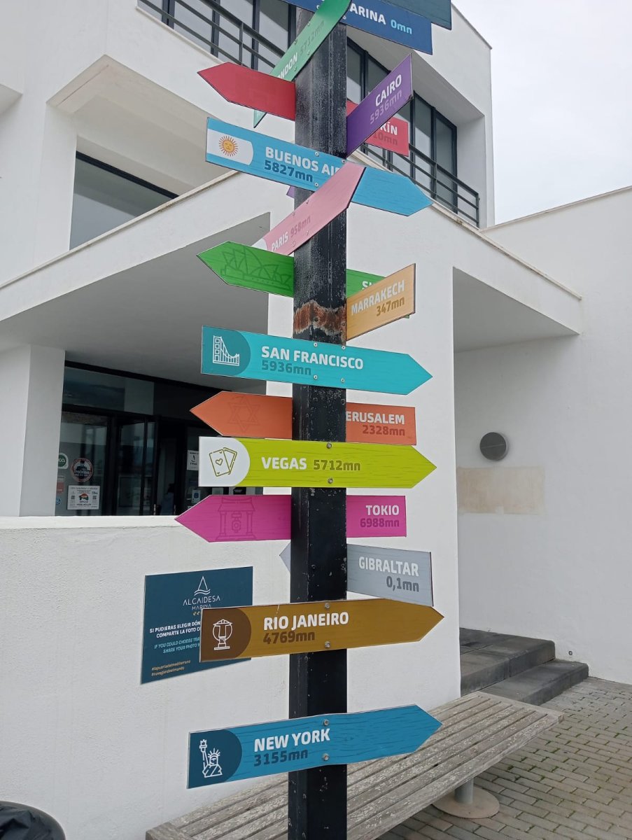 Curso de navegación por el Estrecho de Gibraltar