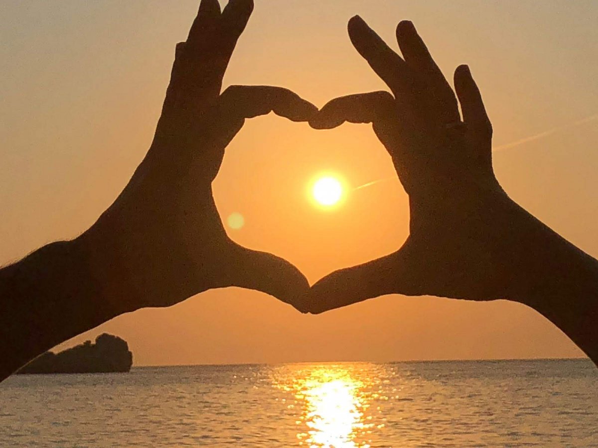 Segelboot-Navigationskurs von Malaga nach Valencia