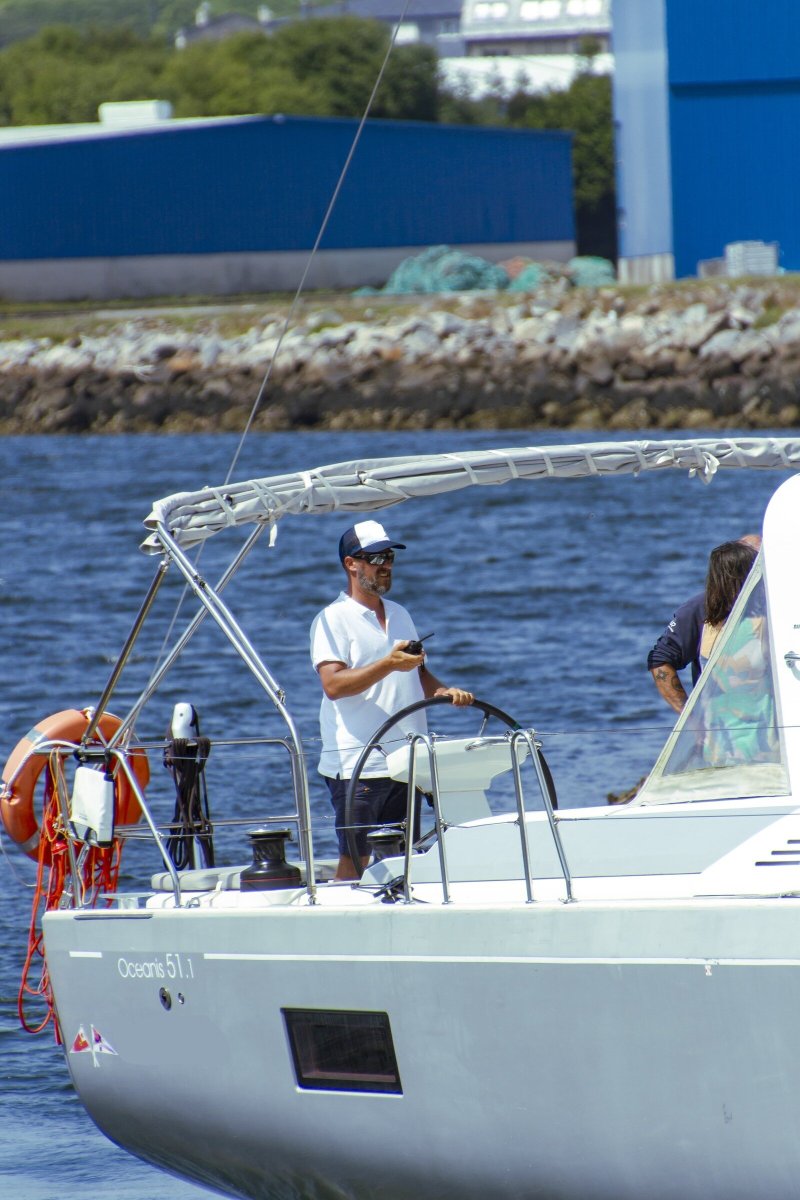 Segelboot-Navigationskurs