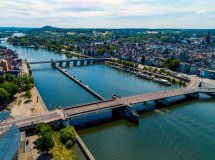 Sail through European canals on a yacht