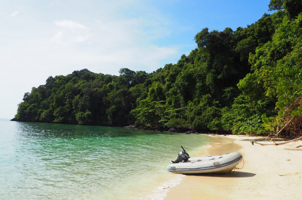 Enjoy the marine life and white sand beaches