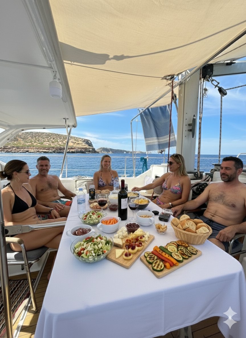 Segelreise durch Ibiza und Formentera mit Koch