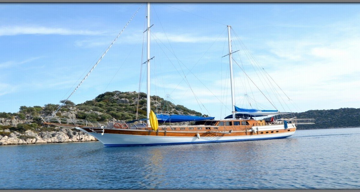Crociera in goletta di lusso da Fethiye alle baie di Gocek