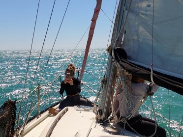 Navigation around the Sierra de Irta Maritime Reservation