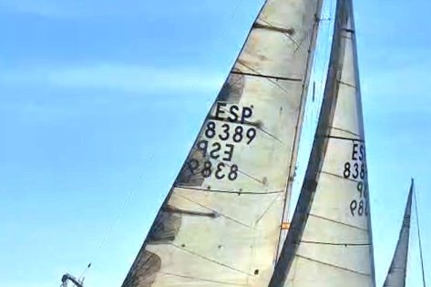 Salida a vela en crucero en Santa Pola