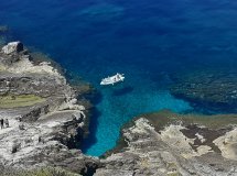 Catamaran journey from Kythera to Kalamata around the south Peloponnese