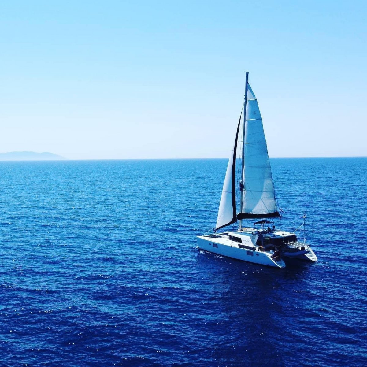 Boat cruise across the Mediterranean from Mallorca to Trapani / Sicily