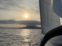 Long boat crossing from Valencia to Melilla