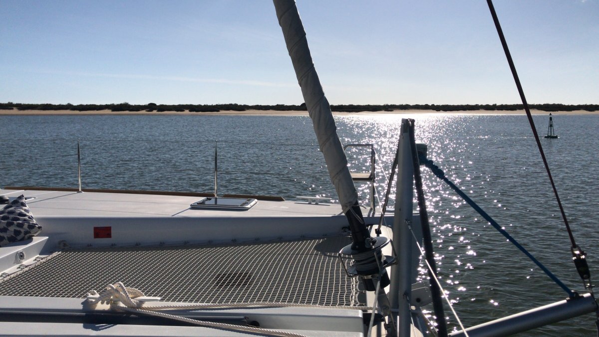Noleggio settimanale di Lagoon 450s per 6 persone a Ibiza e Formentera