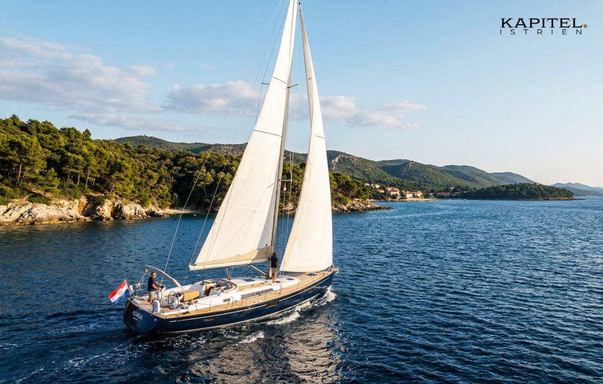 Barche da navigazione avanzate nella penisola dell'Istria