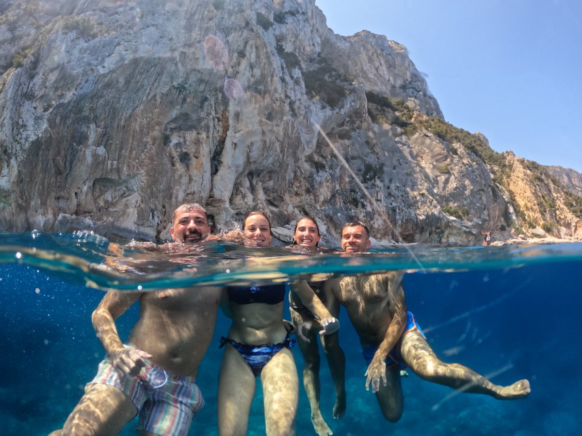 Sailboat trip in the Gulf of Orosei from Arbatax with meal