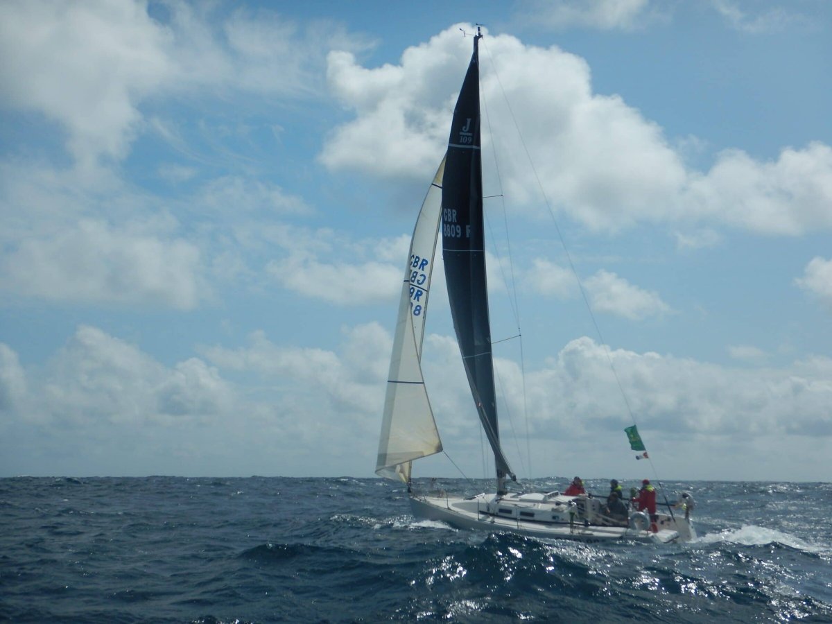 Trimarán ganador de la Copa Morgan 2025