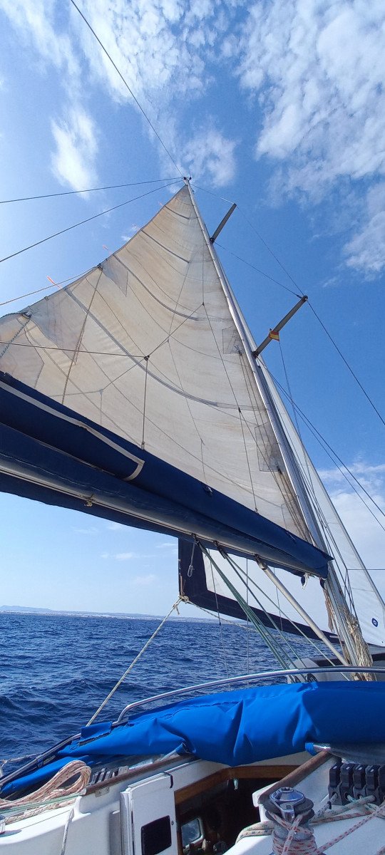 Viaje en velero por Mar Menor