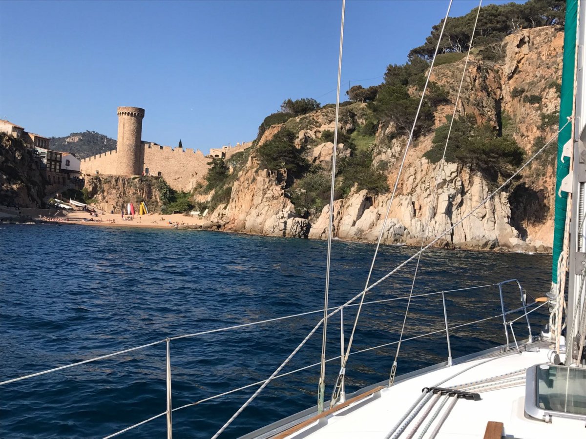 Corso di vela sulla Costa Brava