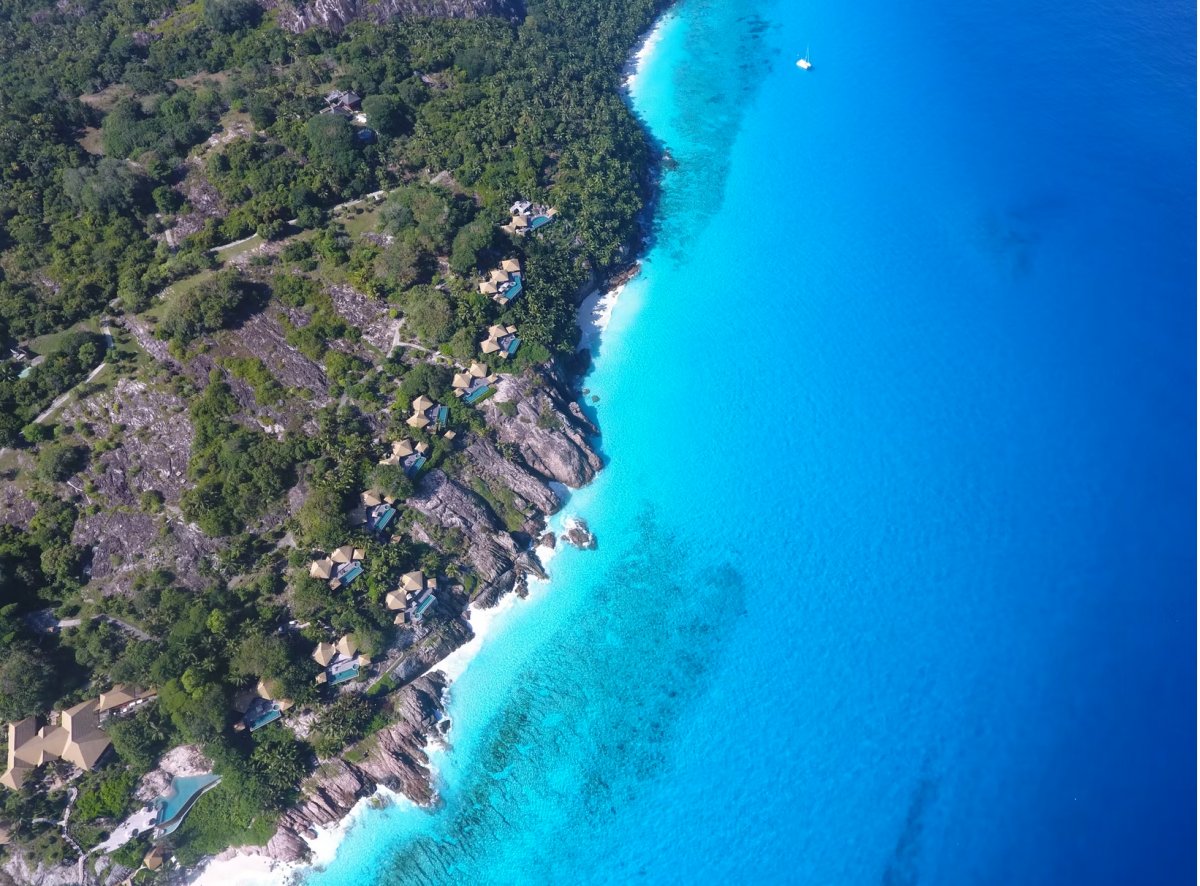 Deserted islands of the Seychelles