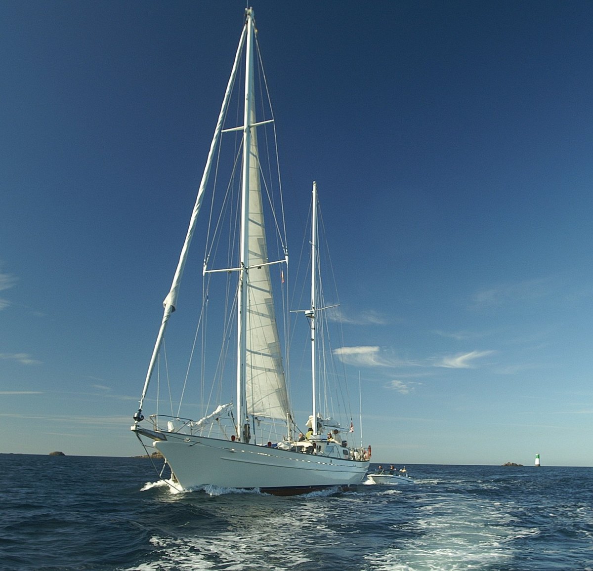 Navigation course in the Atlantic: Caribbean to Galicia