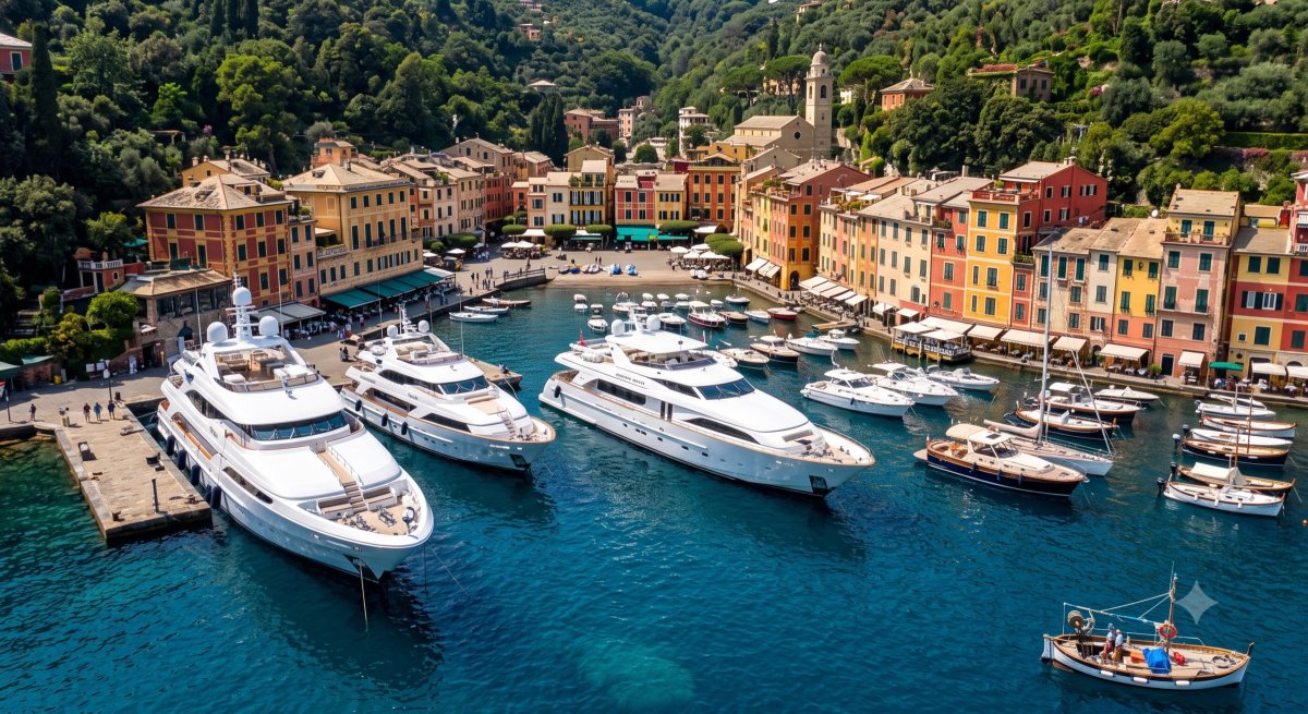 Morgenkreuzfahrt entlang der Küste von Portofino