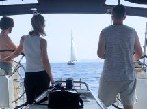 Segeln von Menorca nach Mallorca mit Ankern