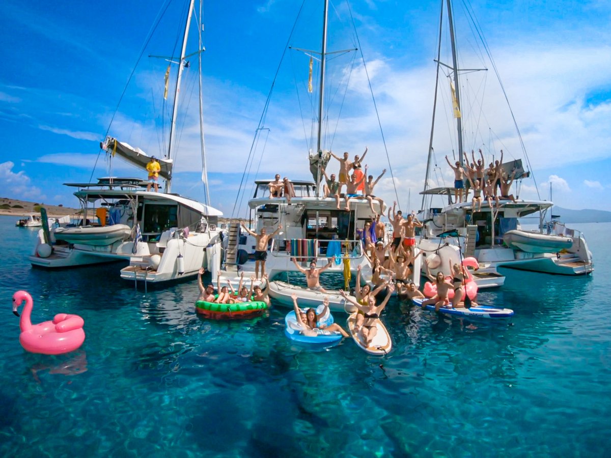 Segele entlang der kroatischen Küste bei einer Segelreise