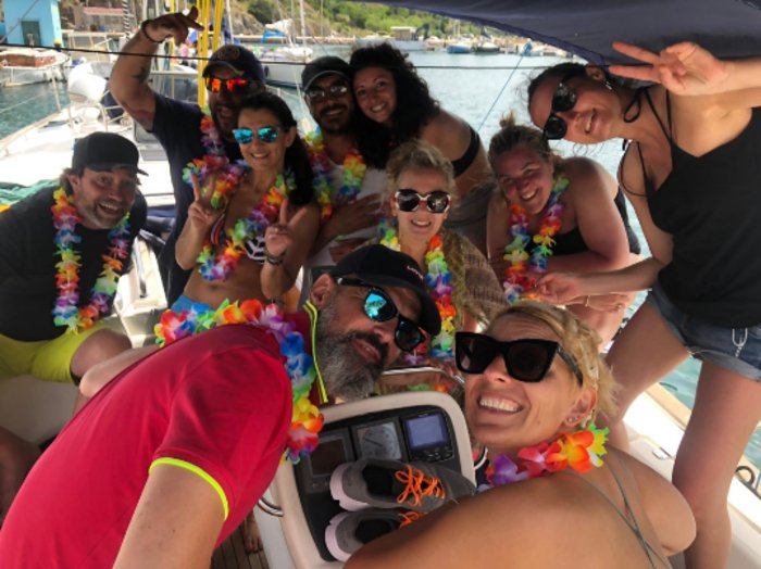 Experiencia de vela en el Elba