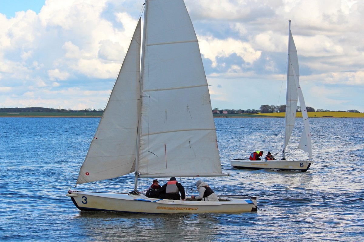 Leben an Bord in der Ostsee