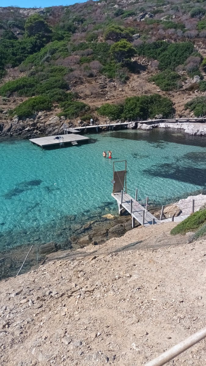 Segelboote im Asinara-Park
