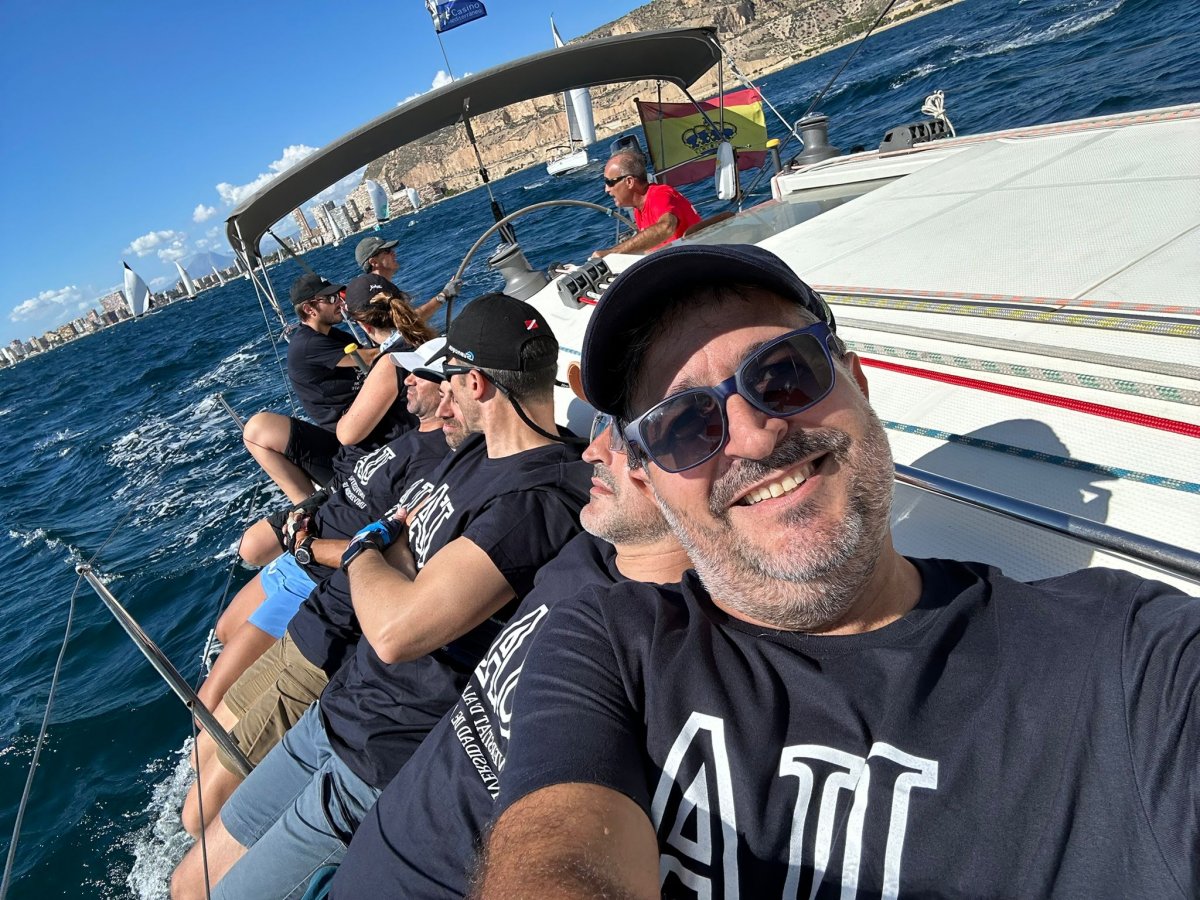 Una vista panorámica de la XXXVI Ruta de la Sal en Denia.